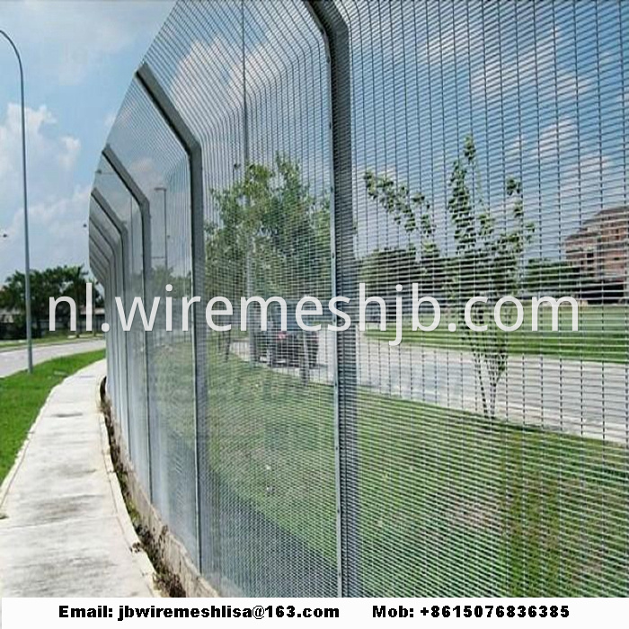 Powder Coated Anti Climb 358 Security Fence